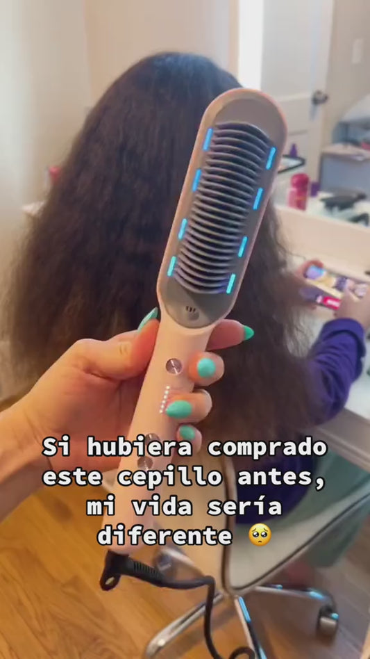 Cepillo Alisador Sleek Bivolt 3 en 1